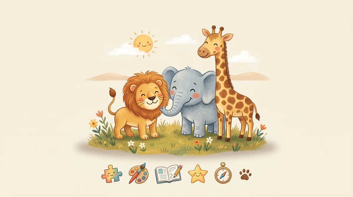 Animals cover illustration