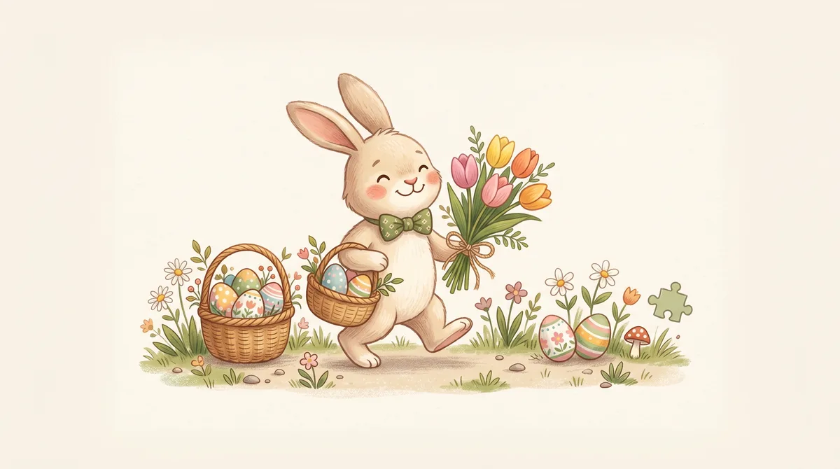 Easter cover illustration