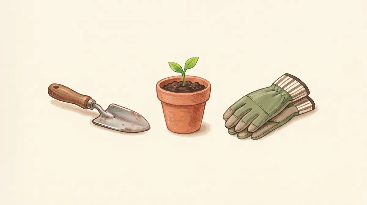 Gardening cover illustration