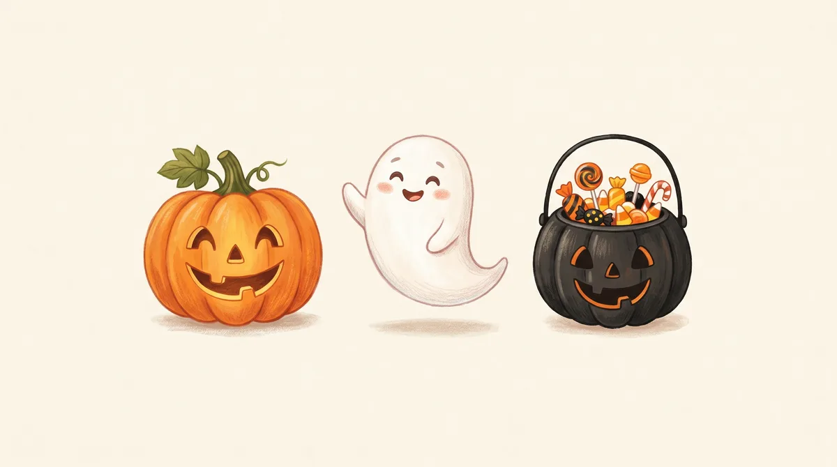 Halloween cover illustration