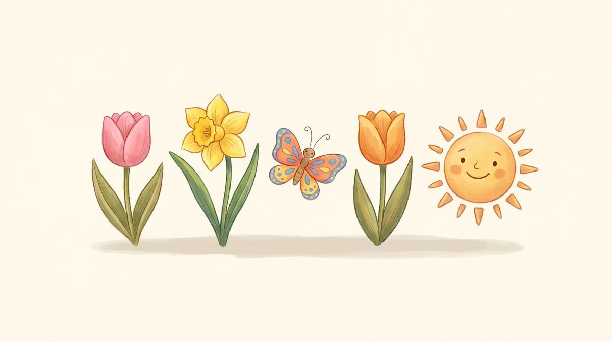 Spring cover illustration