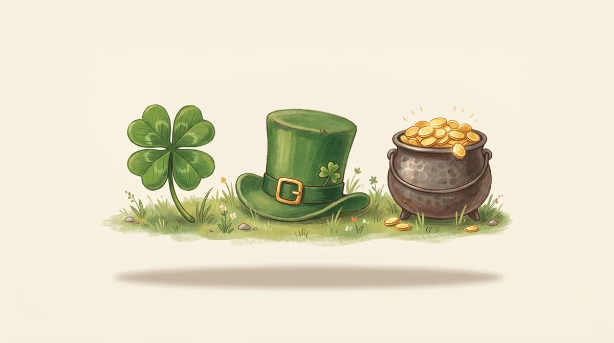 St. Patrick's Day cover illustration