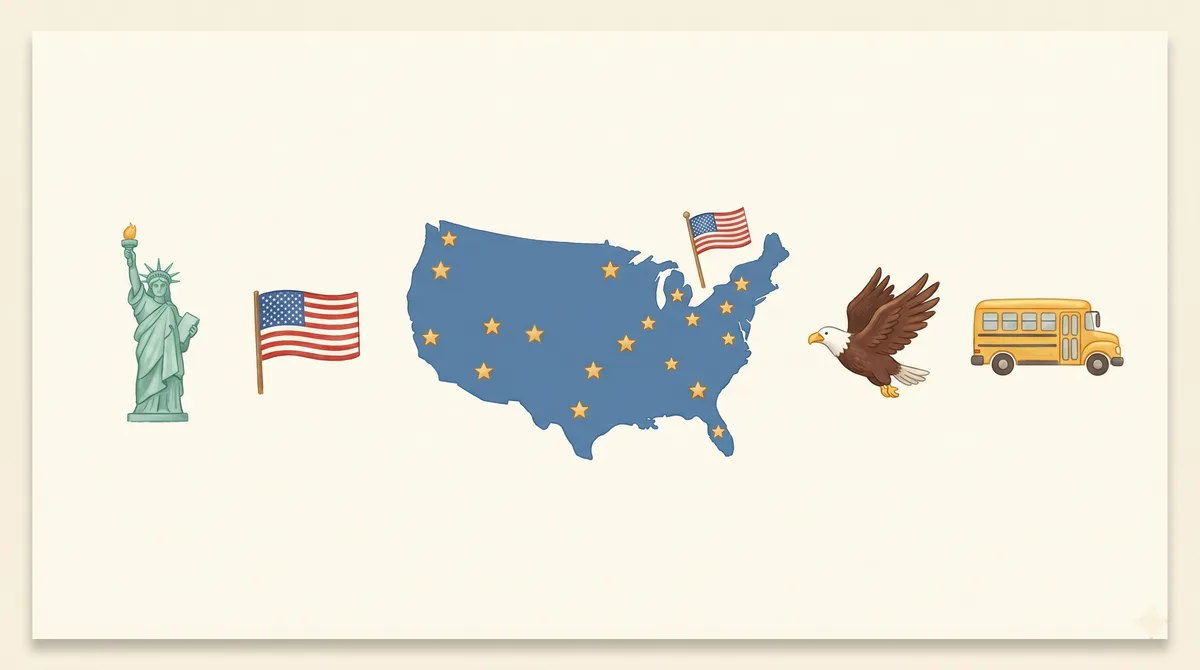 US states cover illustration